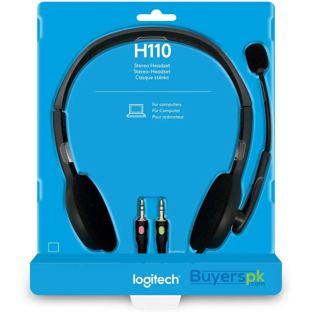 Logitech H110 Stereo Headset - Price in Pakistan Logitech H110 Stereo Headset - Price in Pakistan